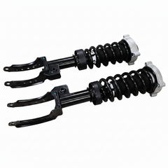 Front & Rear Complete Shocker Set With Spring Kit & MTG And Air To Manual Conversion Kit (Set Of 4) 7L8413031J 7L8413032J 7L8513029K Compatible With Audi Q7 7L
