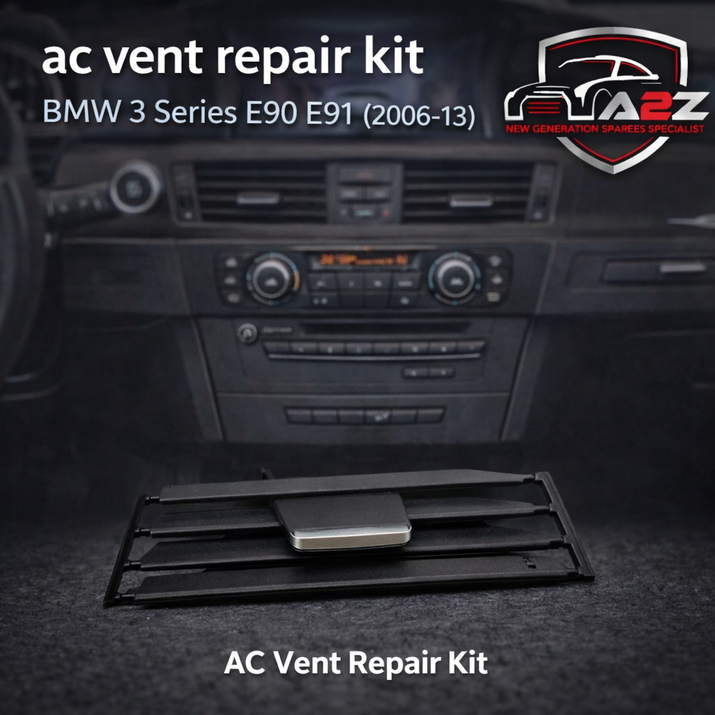 Front Left AC Conditioner Air Vent Grill Outlet Tab Clip Repair Kit 64229130459 Compatible With BMW 3 Series E90 E91 Tag-ACR-08