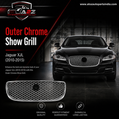 Outer Chrome Show Grill C2D230921 Compatible With Jaguar XJL (2010-2015) Tag No.42