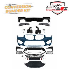 Complete Conversion Bumper Body Kit Compatible With BMW X3 G01 (2018-2021) To M Sport X3M Style Upgrade | Shipping Cost Not Included