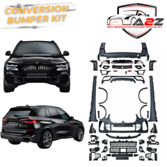 Complete Front & Rear Bumper Full Body Conversation Kit Compatible With BMW X5 G05 (2019-2022) To X5 M Tech F95 M Sport Style Upgrade (Shipping Cost Not Included)