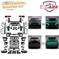 Complete Front & Rear Bumper Full Body Conversation Kit Compatible With BMW X5 G05 (2019-2022) To G05 Lci 2023+ X5m M Sports Style Upgrade | Shipping Cost Not Included