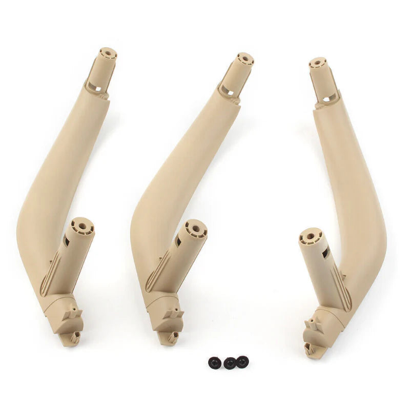 Inner Door Handle Assembly (Without Leather Set Of 3) Compatible With BMW X5 F15 (2014-2018)