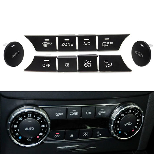Dashboard ac buttons set-Model A A1669009505 Model B A1669003517 Compatible with Mercedes & Mercedes Benz GLS W166