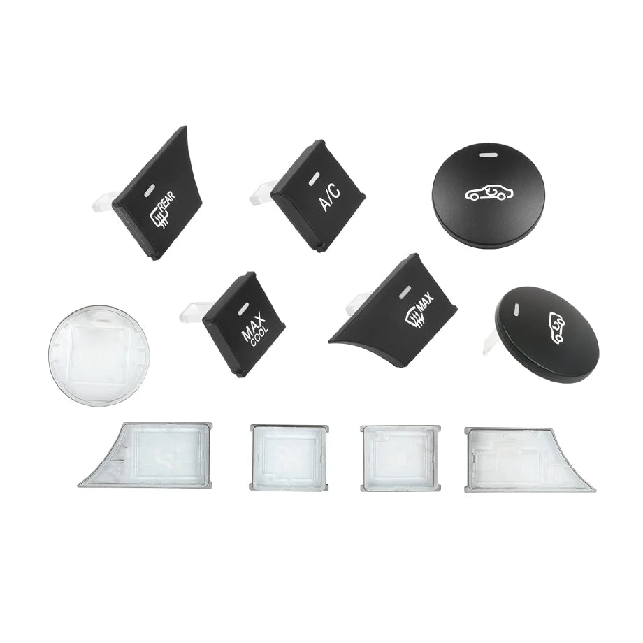 Dashboard ac buttons set-Model A A1669009505 Model B A1669003517 Compatible with Mercedes & Mercedes Benz GLS W166