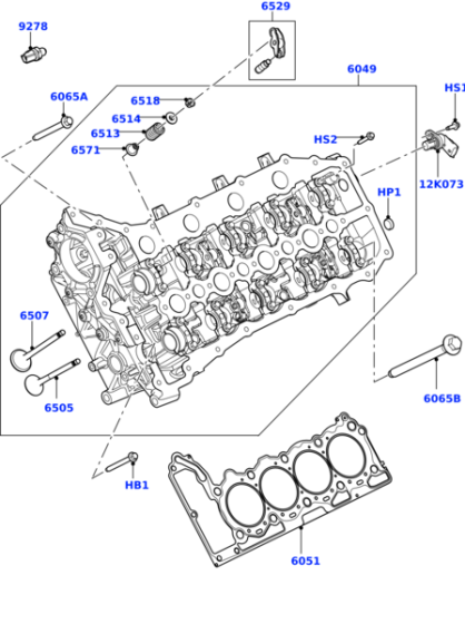 Cam Shaft Position Sensor LR058405 Compatible With RANGE ROVER III (L322) RANGE ROVER IV (L405) RANGE ROVER SPORT I (L320) RANGE ROVER SPORT II (L494)