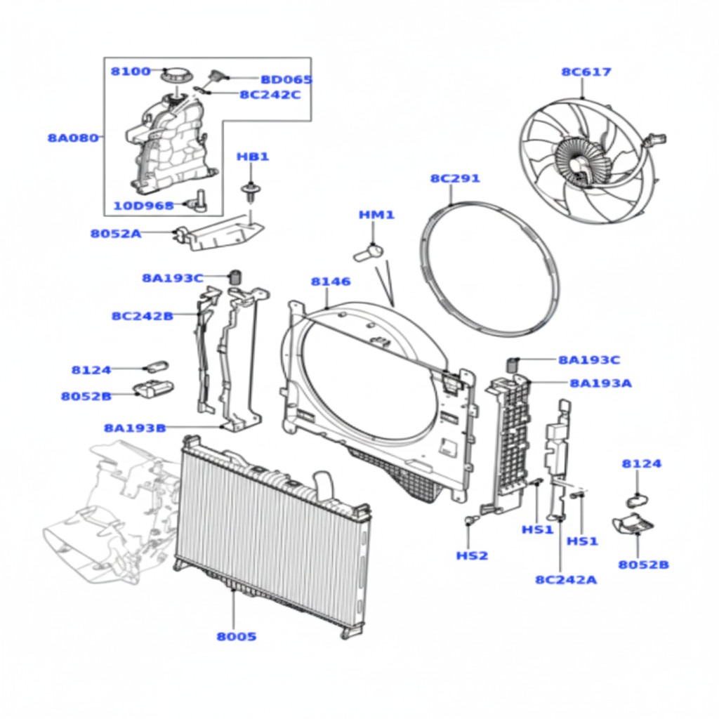 Coolant Bottle LR022731 LR010966 LR023077 LR181683 For LAND ROVER RANGE ROVER III L322 Tag-B-40