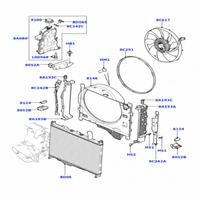 Coolant Bottle LR022731 LR010966 LR023077 LR181683 For LAND ROVER RANGE ROVER III L322 Tag-B-40