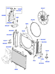 Radiator LR022741 Compatible with LAND ROVER RANGE ROVER III (L322)