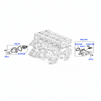 Elbow (Thermostat) LR025564 LR038758 Compatible With LAND ROVER &DISCOVERY SPORT (L550) Tag No.153