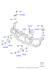 Radiator Bracket Right LR033056 & Left LR033057 Compatible With LAND ROVER VOGUE(2013-2014)