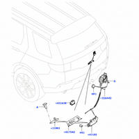 Tailgate Door Lock LR088570 & LR085286 & LR065840 Compatible With LAND ROVER DISCOVERY SPORT (L550)
