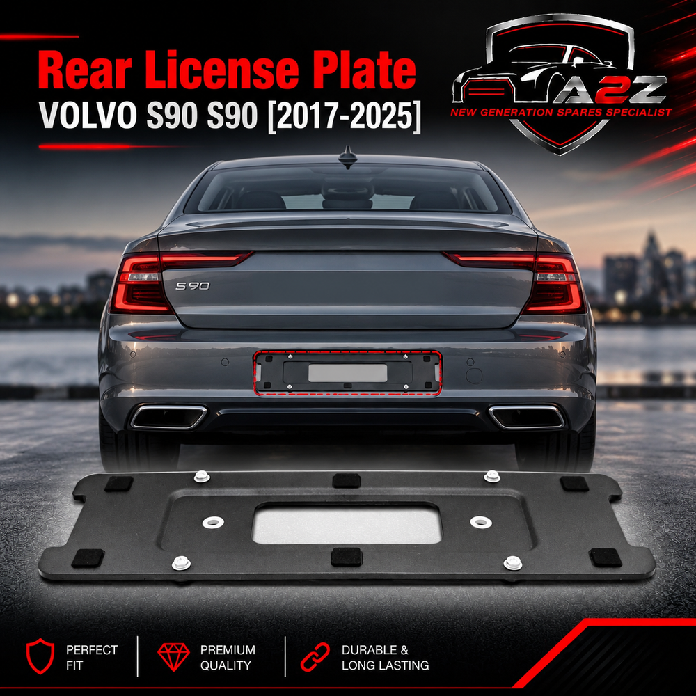 Rear License Plate 31365274 31358493 Compatible With VOLVO S90L & S90 [2017-2025]