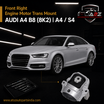 Front Right Engine Motor Trans Mount 8K0199381KN Compatible With AUDI A4 B8 (8K2) | A4 / S4