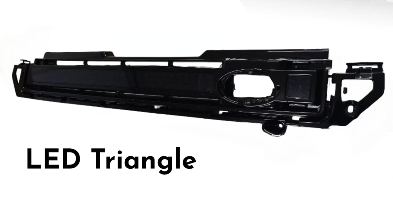 Triangle LED Show Grill Compatible With Land Rover Defender L633 (2020-2024)