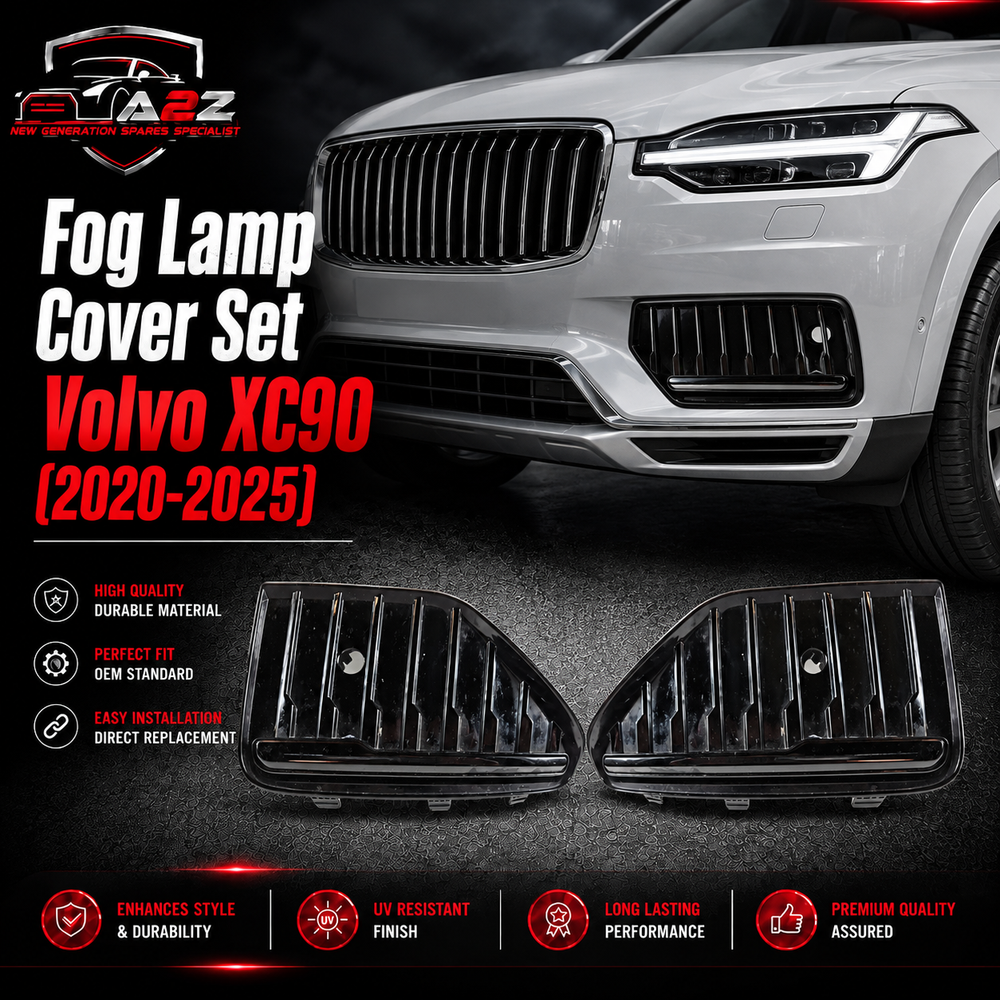 Fog Lamp Cover Set Left 32345732 & Right 32345733 Compatible With Volvo XC90 (2020-25)