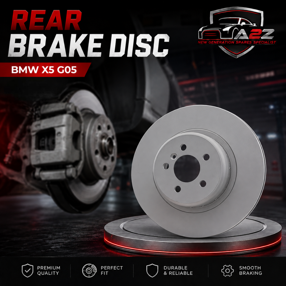 Rear Brake Disc Set 34216860927 Compatible With BMW X5 G05