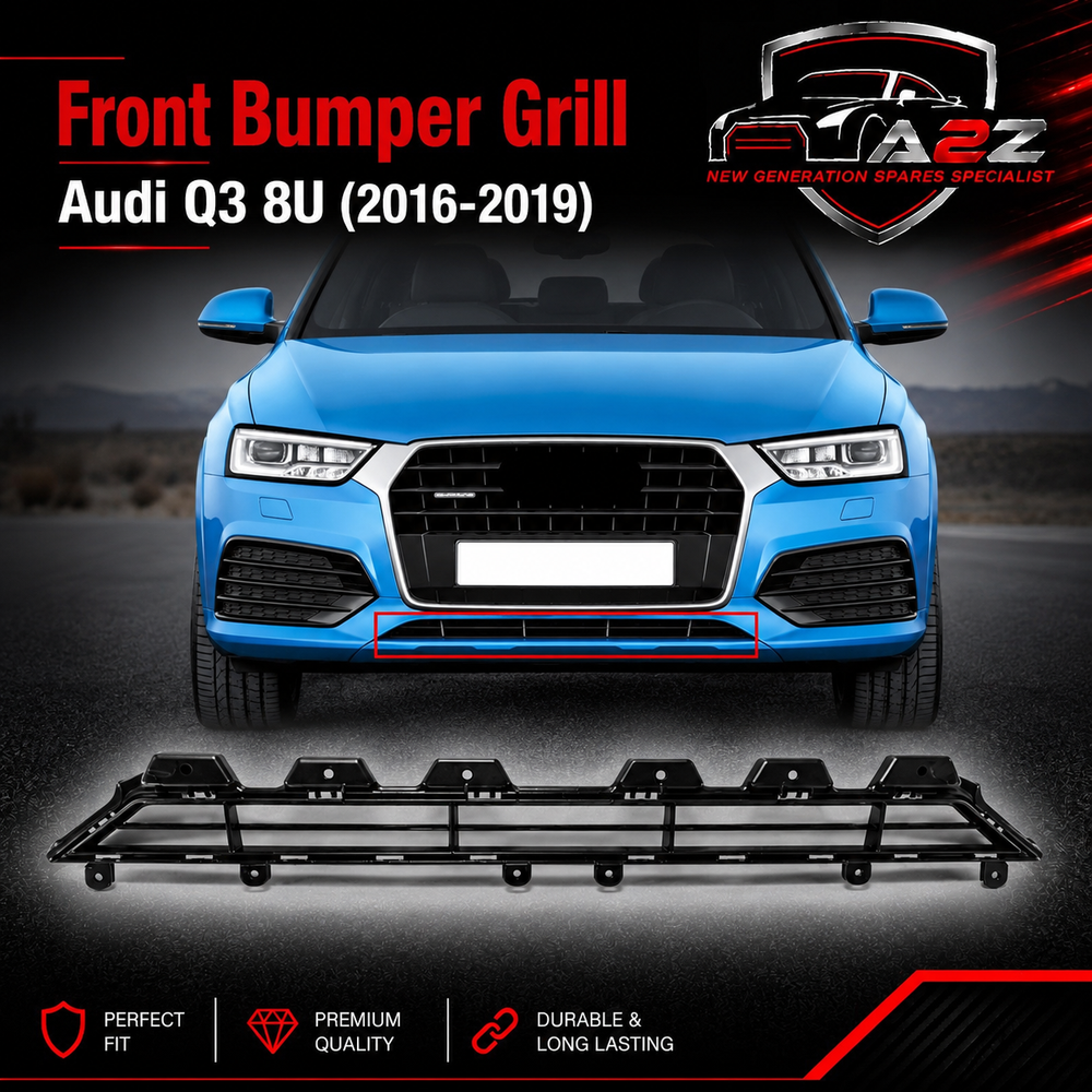 Front Bumper Grill 8U0807683F Compatible With Audi Q3 8U (2016-2019) Tag No.177