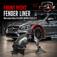 Front Right Fender Liner 2466900200 Compatible With Mercedes Benz B-CLASS W246 & CLA C117 Tag No.19
