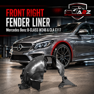 Front Right Fender Liner 2466900200 Compatible With Mercedes Benz B-CLASS W246 & CLA C117 Tag No.19