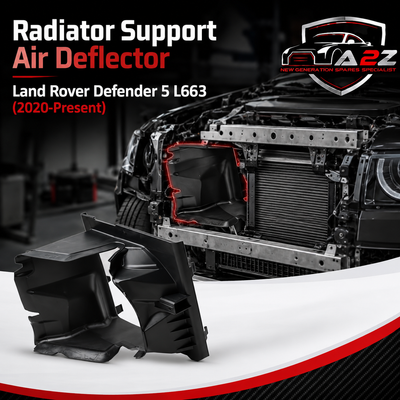 Radiator Support Air Deflector Left LR130007 Compatible With Land Rover Defender 5 L663