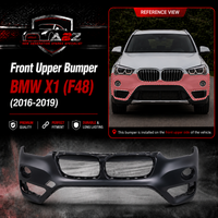 Front Upper Bumper 51117453562 Compatible With BMW X1 (F48) (2016-2019) Tag No.451B
