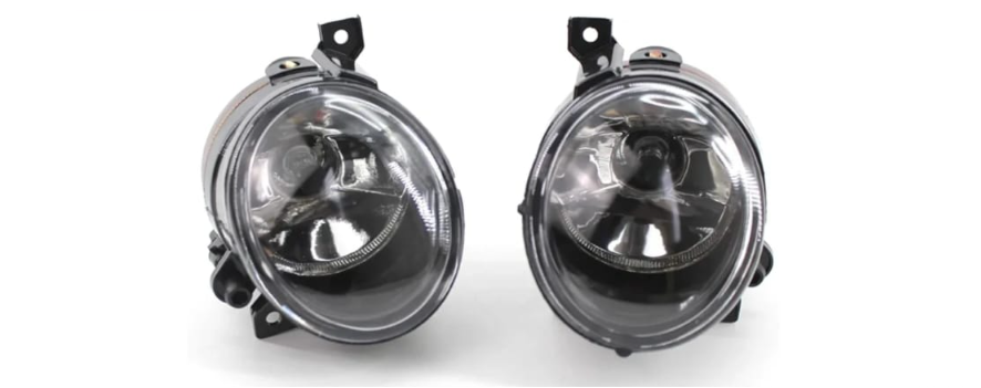 Complete Fog Lamp Set Left 1K0941699 & Right 1K0941700 Compatible With Volkswagen Jetta (2005-10) Tag No.176