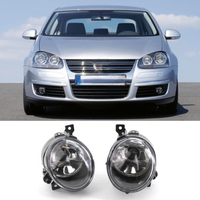Complete Fog Lamp Set Left 1K0941699 & Right 1K0941700 Compatible With Volkswagen Jetta (2005-10) Tag No.176