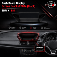 Dash Board Display Screen Bracket Plate (Black) 51452991264 Compatible With BMW X1 E84