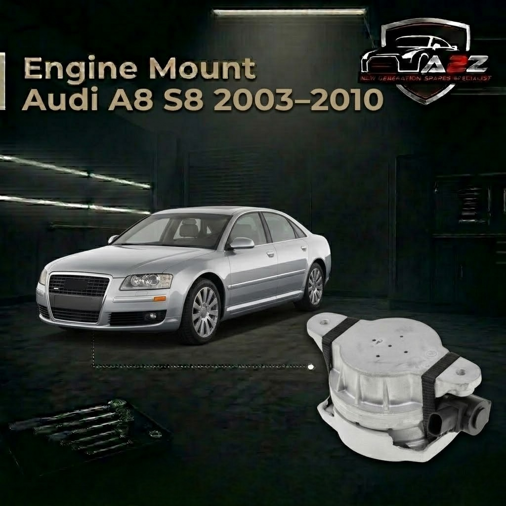 Engine Mount 4E0399151DE Compatible With Audi A8 S8 2003–2010