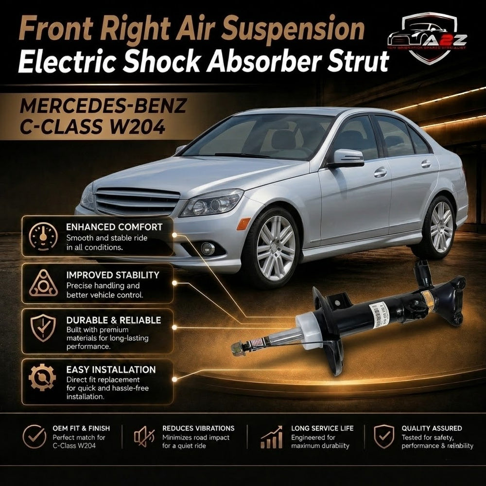 Front Right Air Suspension Electric Shock Absorber Strut 2043231000 2073201400 2073231200 Compatible With MERCEDES-BENZ C-CLASS W204