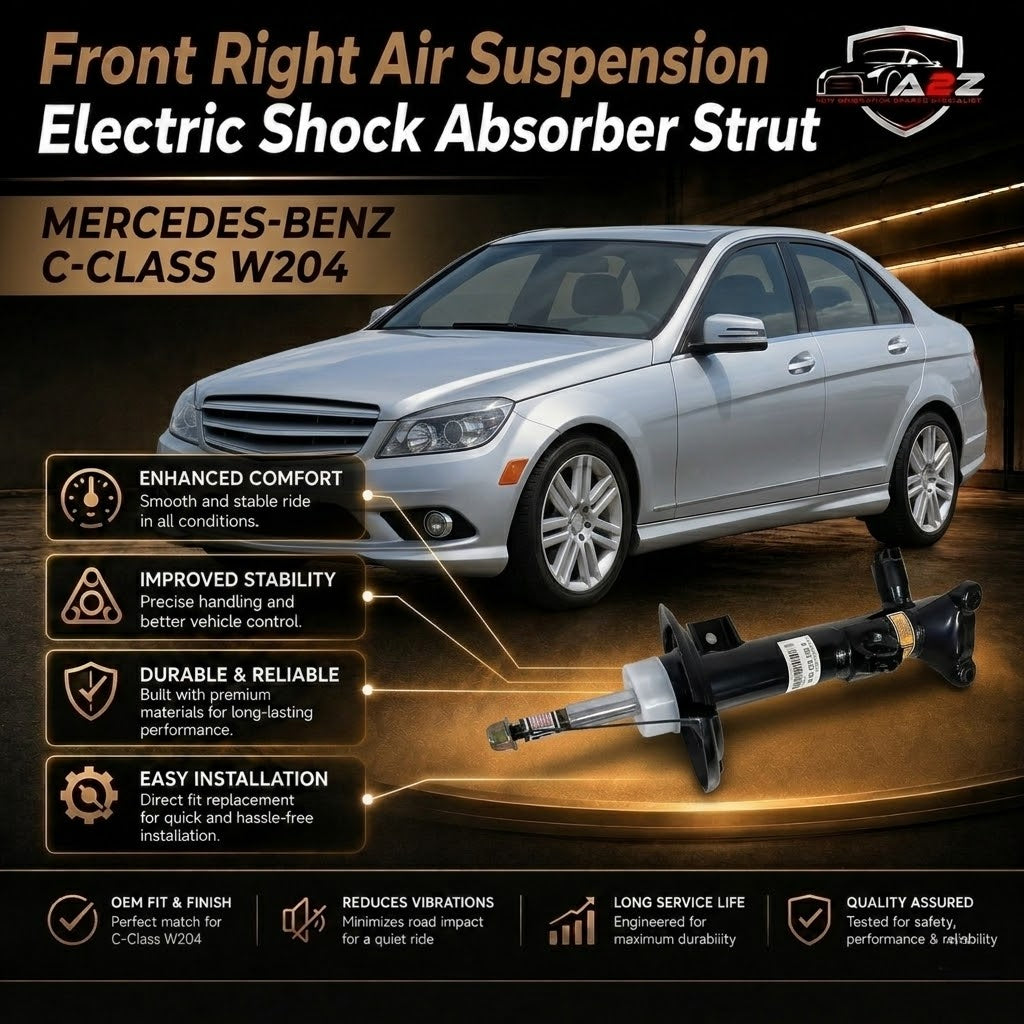 Front Right Air Suspension Electric Shock Absorber Strut 2043231000 2073201400 2073231200 Compatible With MERCEDES-BENZ C-CLASS W204