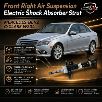 Front Right Air Suspension Electric Shock Absorber Strut 2043231000 2073201400 2073231200 Compatible With MERCEDES-BENZ C-CLASS W204