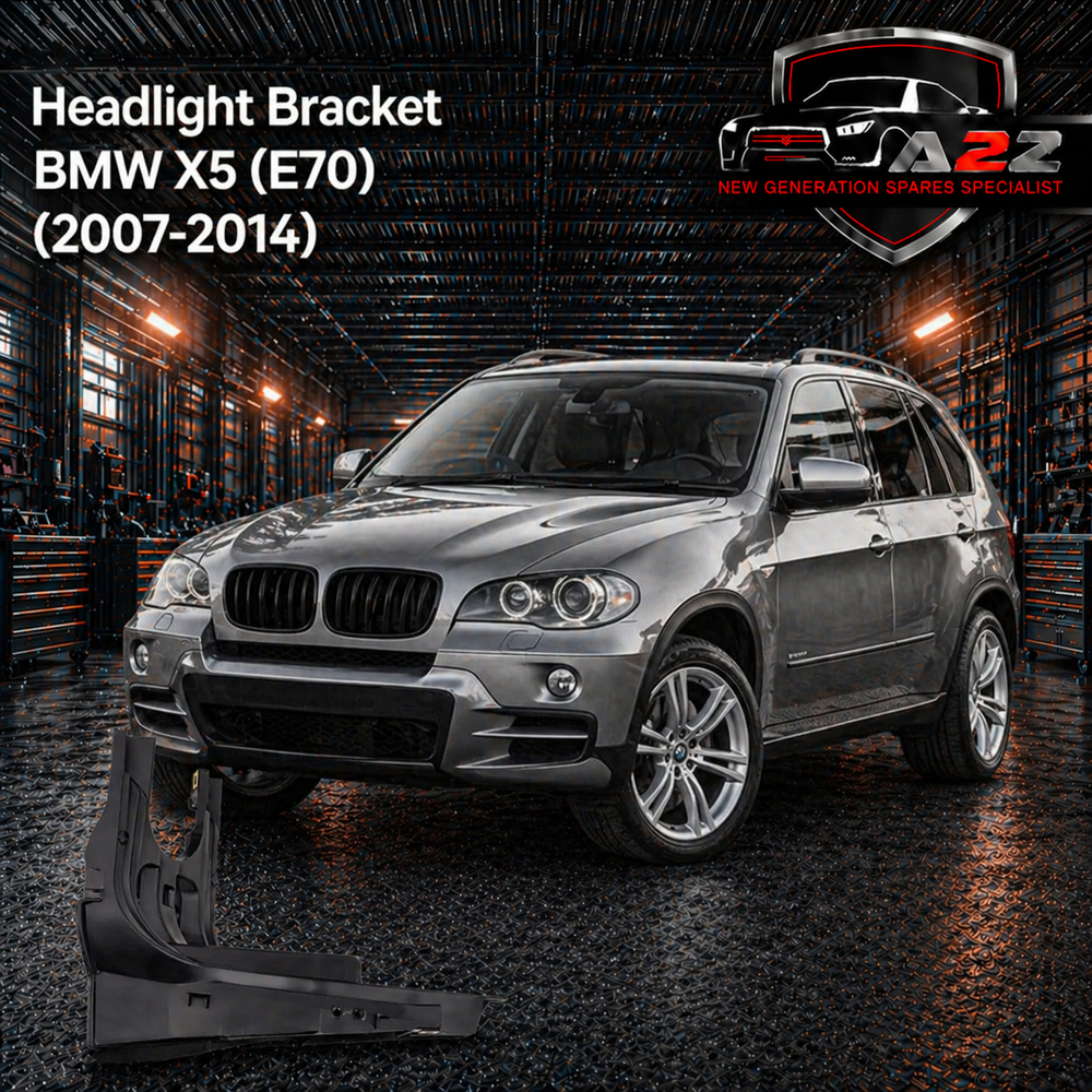 Headlight Bracket Left 51657157983 & Right 51657157984 Compatible With BMW X5 (E70) (2007-2014) Tag No.1761