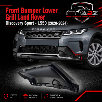 Front Bumper Lower Grill Right LR127538 & Left LR127539 Compatible With Land Rover Discovery Sport - L550 (2020-2024) Tag No.4