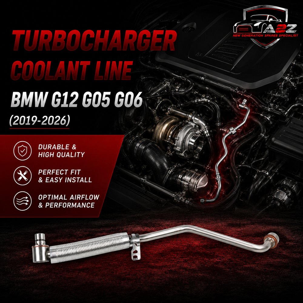 Turbocharger Coolant Line 11538650086 Compatible With BMW G12 G05 G06