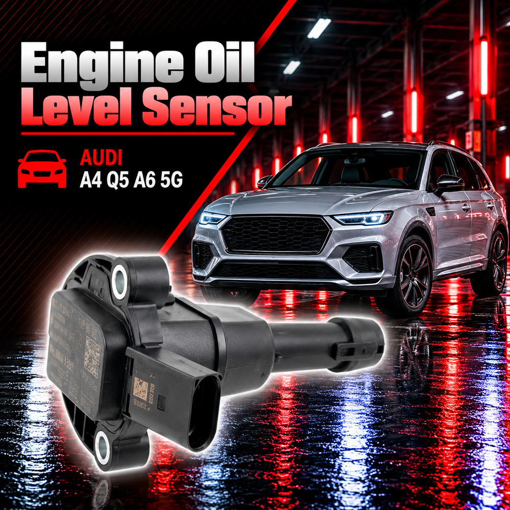 Engine Oil Level Sensor 03F907660E 03F907660D Compatible With Audi A4 Q5 A6 5G
