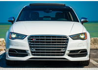 S3 Glossy Black Upgrade Show Grill Compatible With Audi = A3 (2013-16) Tag No.95