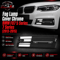 Fog Lamp Cover Chrome Left 51117295267 & Right 51117295268 Compatible With BMW F07 5 Series 7 Series (2013-2015) Tag No.503