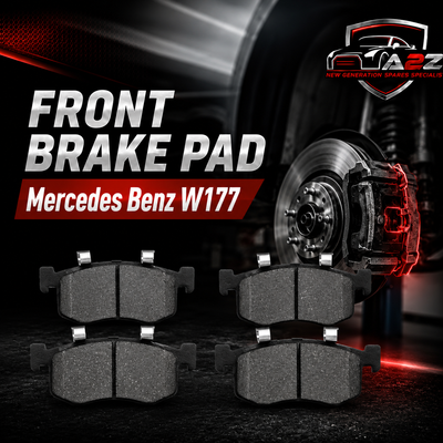 Front Brake Pad Set 0004203604 Compatible With Mercedes Benz W177