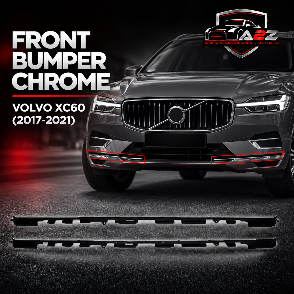 Front Bumper Chrome Left 31407981 Right 31407982 Compatible With  VOLVO & VOLVO XC60 II (246) & Volvo XC60 (2018-2021) Tag No.2