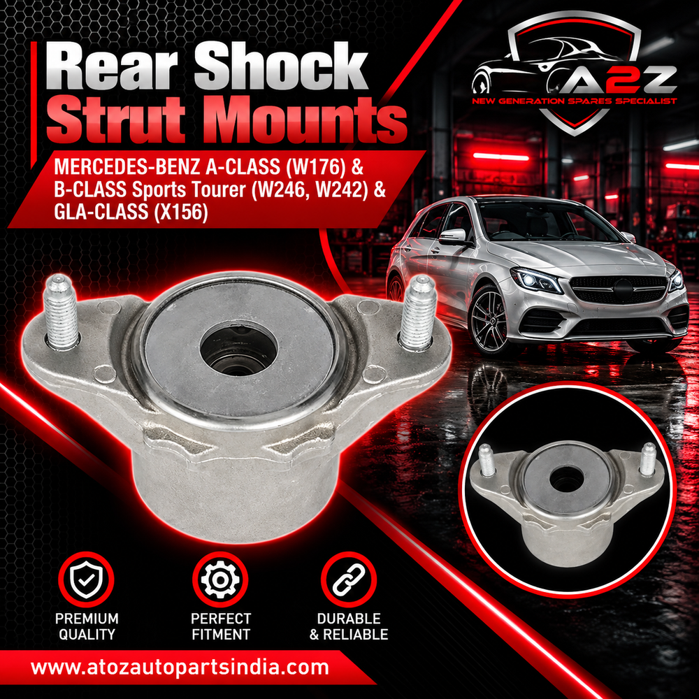 Rear Shock Strut Mounts 2463260064 Compatible With MERCEDES-BENZ A-CLASS (W176) & B-CLASS Sports Tourer (W246, W242) & GLA-CLASS (X156)
