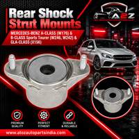 Rear Shock Strut Mounts 2463260064 Compatible With MERCEDES-BENZ A-CLASS (W176) & B-CLASS Sports Tourer (W246, W242) & GLA-CLASS (X156)