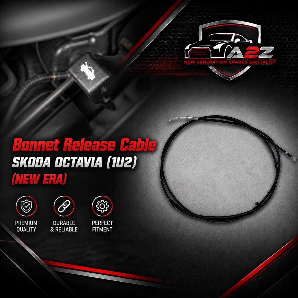 Bonnet Release Cable NEC4252 Compatible With SKODA OCTAVIA (1U2) (NEW ERA)