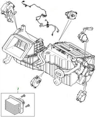 Blower Resister Motor C2Z6538 Compatible With & Jaguar  XF II (X260) & XF I (X250) & For XJL & XK II Coupe (X150)