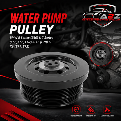 Crankshaft Pulley 11238511371 11237793593 Compatible With BMW 5 Series (E60) & 7 Series (E65, E66, E67) & X5 (E70) & X6 (E71, E72) Tag-CP-06