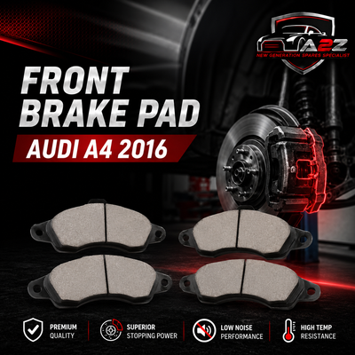 Front Brake Pad 80A698151H 2295801 P85177 Compatible With AUDI A4 2016