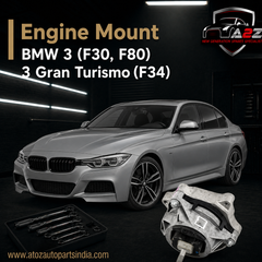 Engine Mount 22116859413 Compatible With BMW 3 (F30, F80) 3 Gran Turismo (F34)