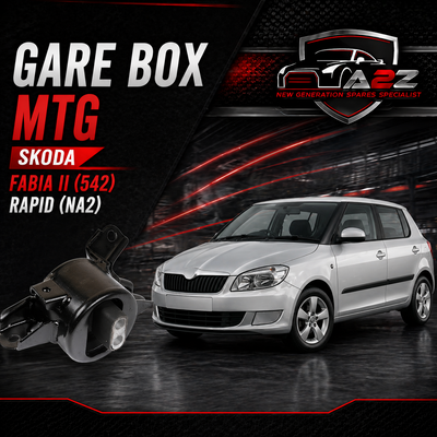 Engine Mounting Gare Box MTG 6RF199555J SKODA FABIA II (542) RAPID (NA2)