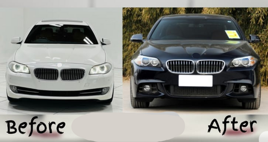 Complete Body Kit Front & Rear Both FRBK401 Compatible With BMW F10 Upgrade to BMW F10 To F10 MT
